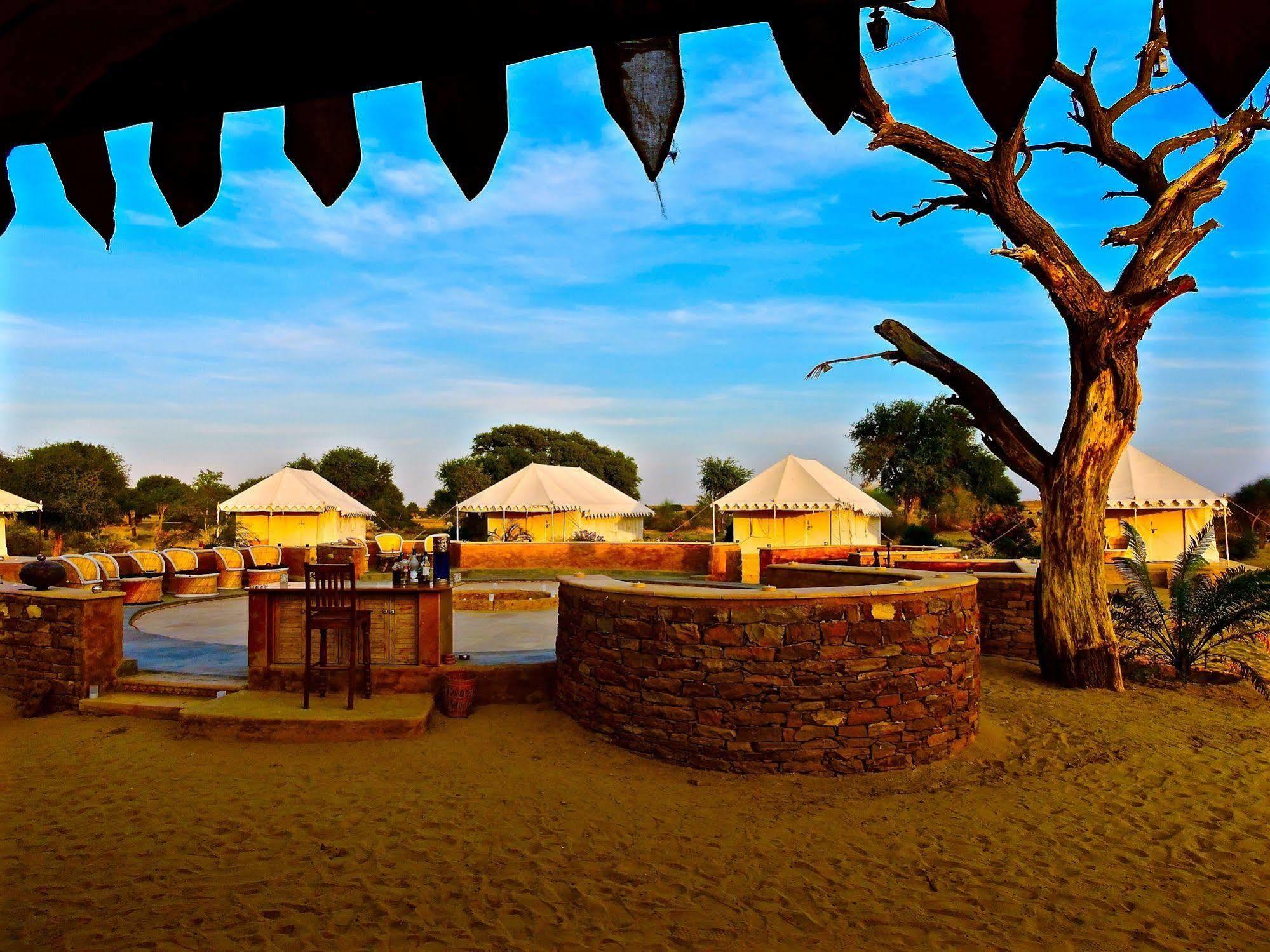 Damodra Desert Camp Jaisalmer Eksteriør bilde